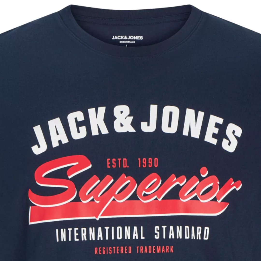 Jack & Jones PlusSize T-Shirt "JJELOGO TEE SS O-NECK 2 COL AW24 S PLS", mit günstig online kaufen