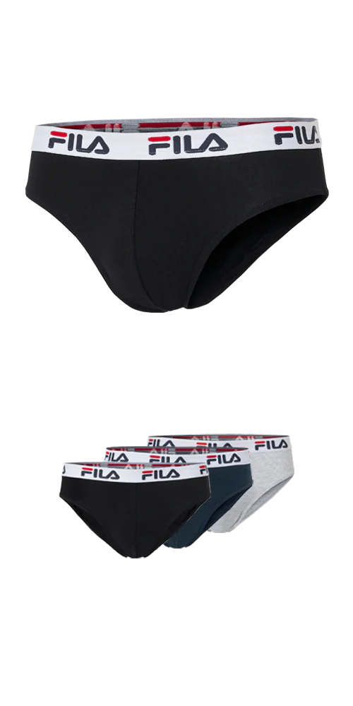 Fila Slip, (3er Pack), mit elastischem Logobund günstig online kaufen