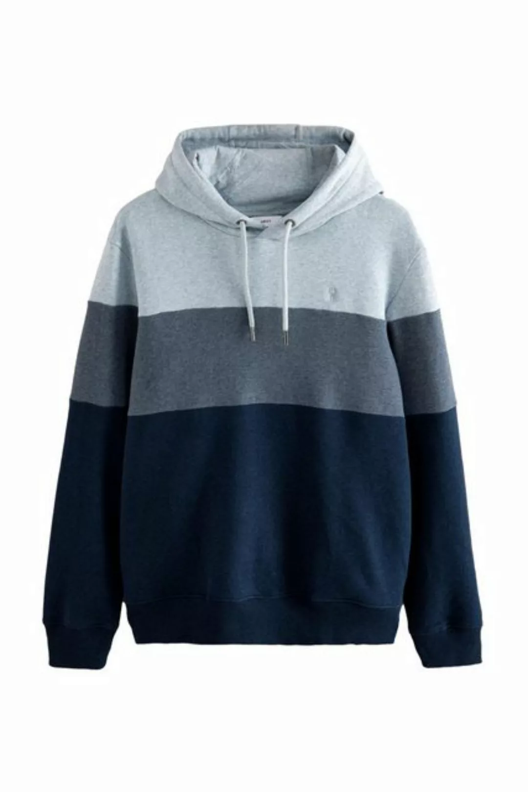 Next Kapuzensweatshirt Meliertes Hoodie in Blockfarben (1-tlg) günstig online kaufen