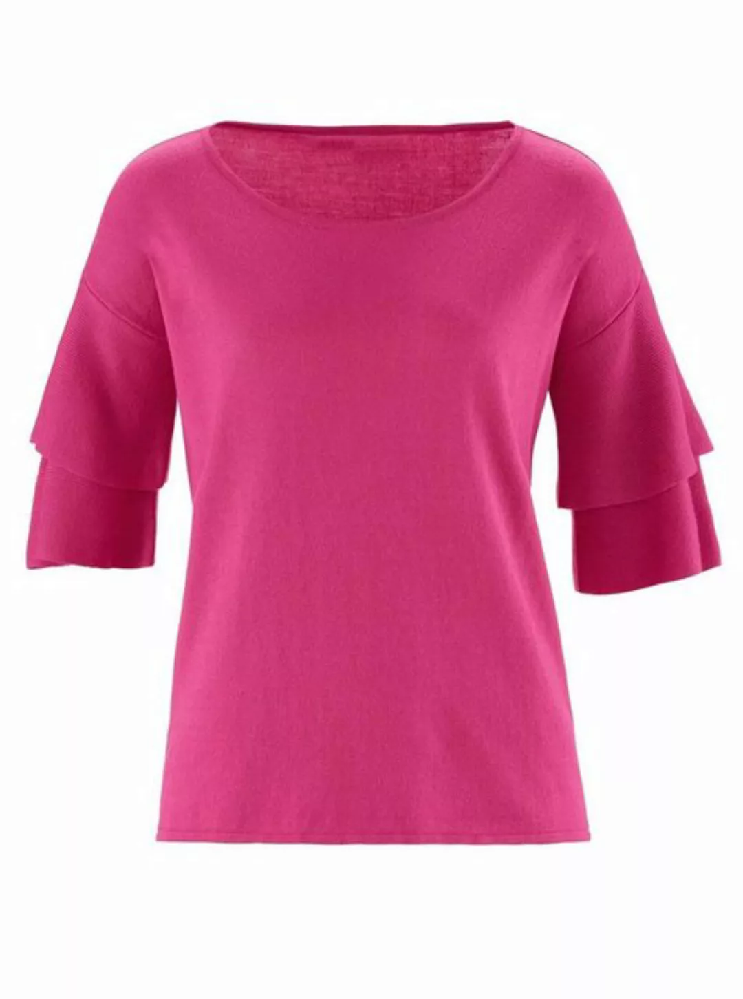 creation L Troyer CRéATION L Damen Feinstrickpullover, pink günstig online kaufen