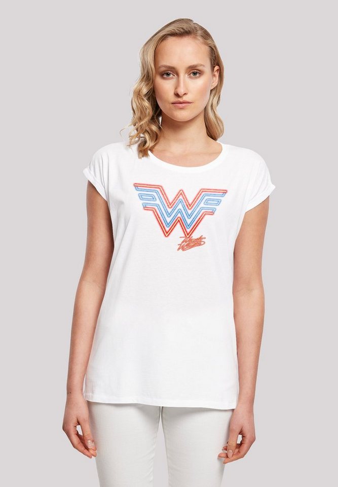 F4NT4STIC T-Shirt DC Comics Wonder Woman 84 Neon Emblem Print günstig online kaufen