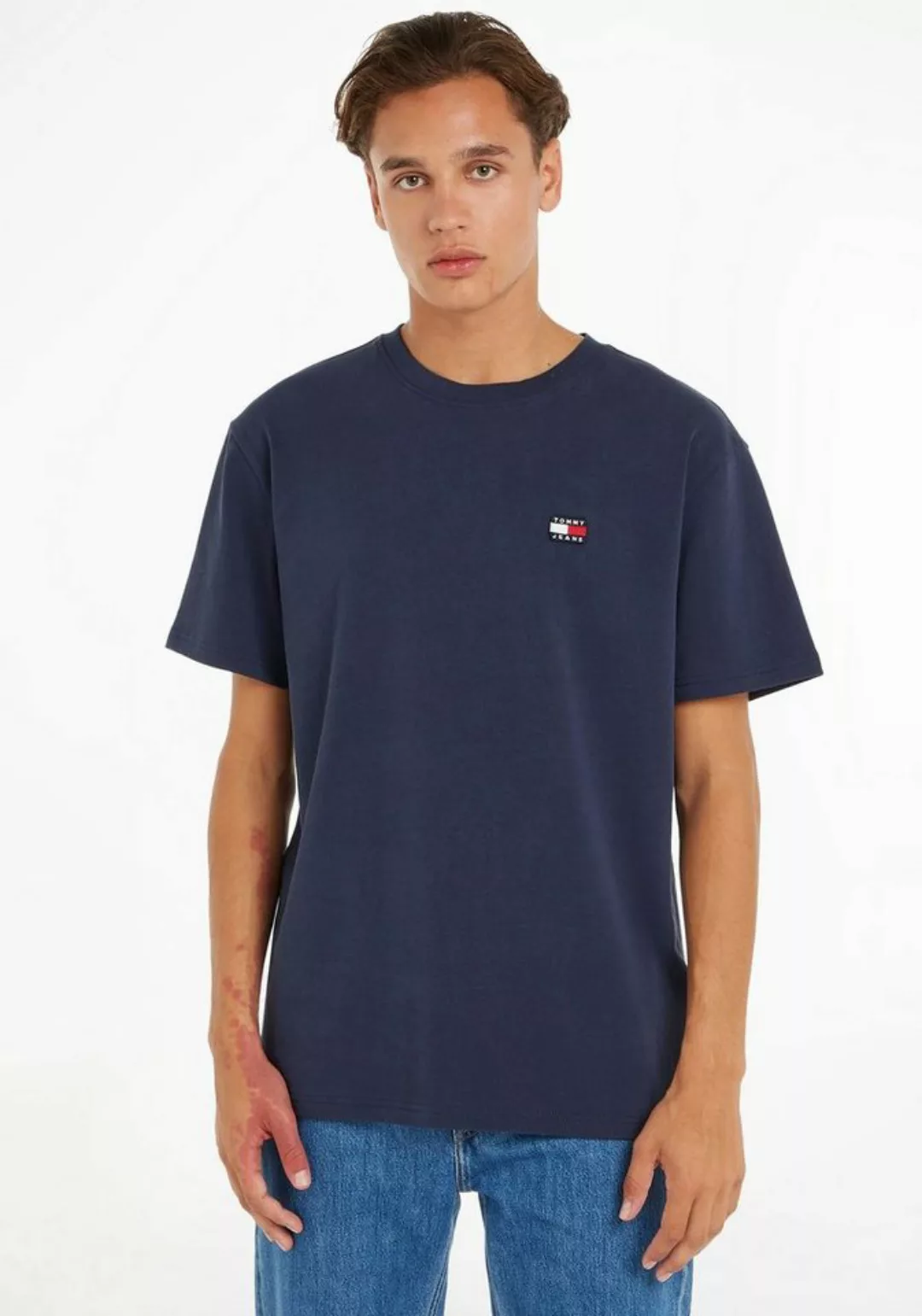 Tommy Jeans T-Shirt TJM CLSC TOMMY XS BADGE TEE mit Rundhalsausschnitt günstig online kaufen