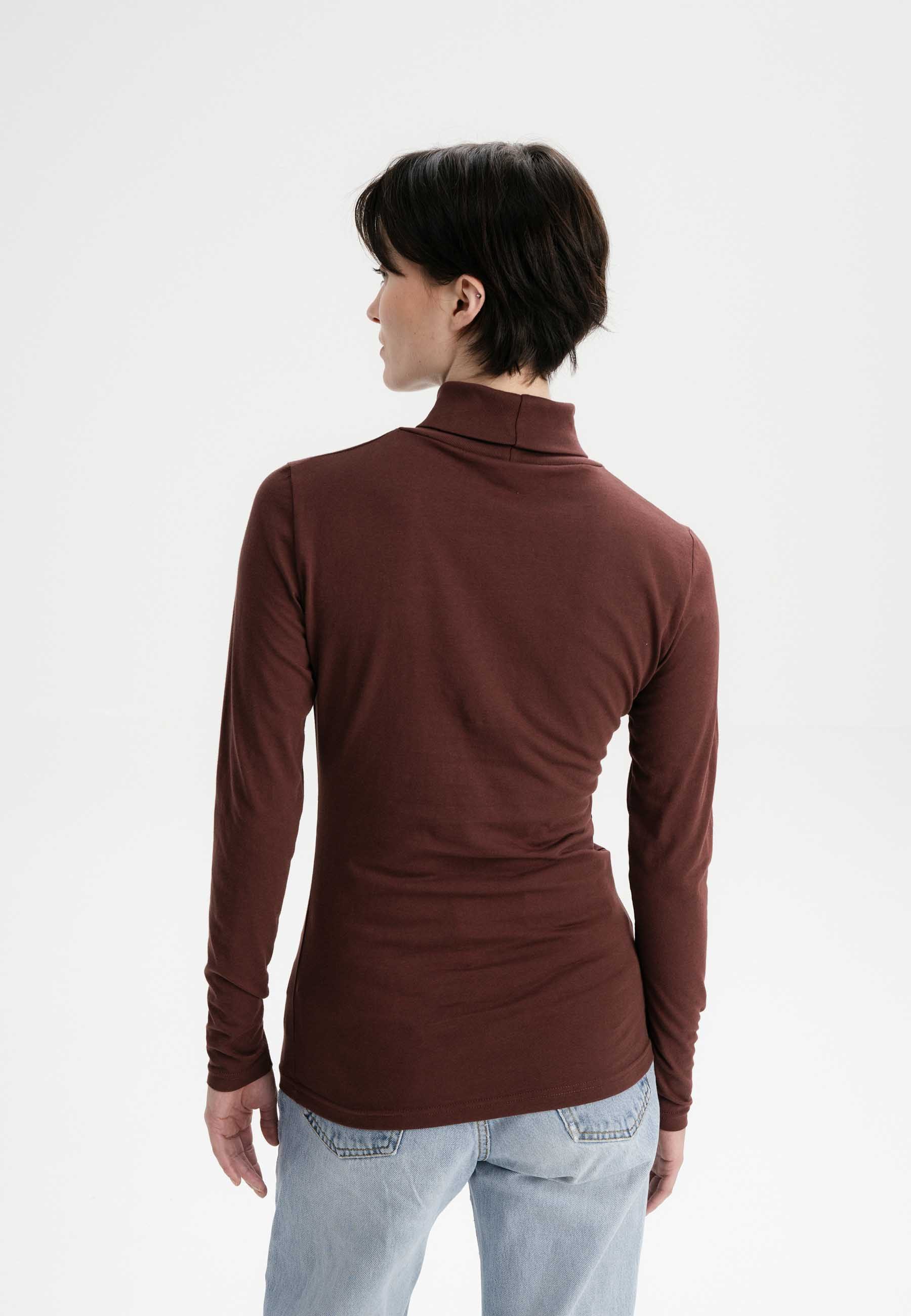 MELA Langarmshirt Damen Turtleneck Shirt ANCHAL günstig online kaufen