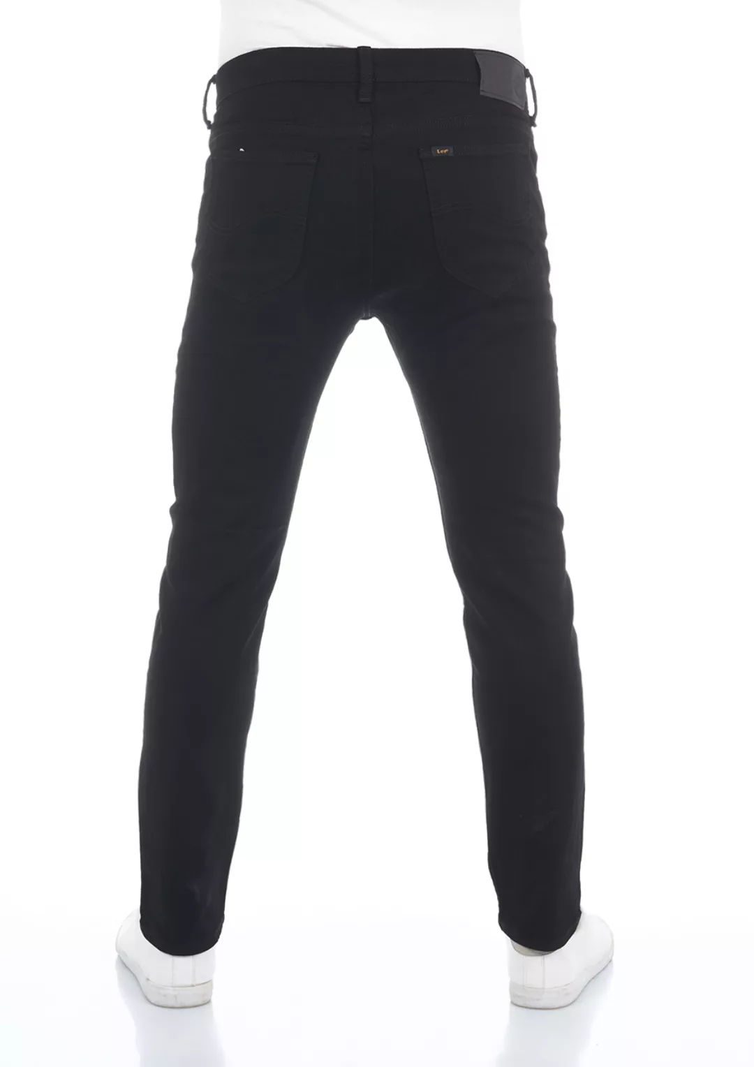 Lee Herren Jeans Jeanshose Rider - Slim Fit - Schwarz - Clean Black günstig online kaufen