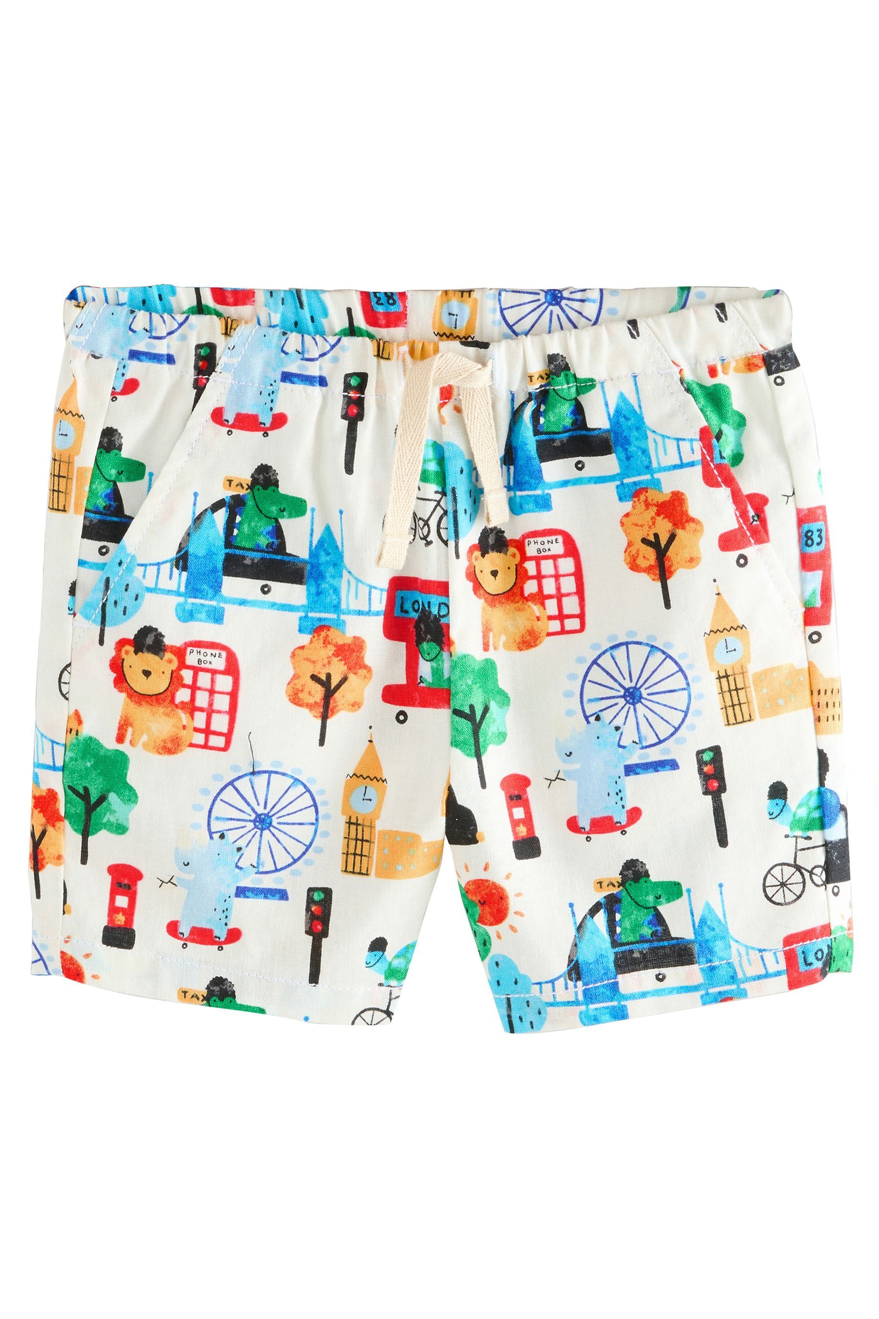 Next Webshorts Pull-On Shorts aus Leinen günstig online kaufen