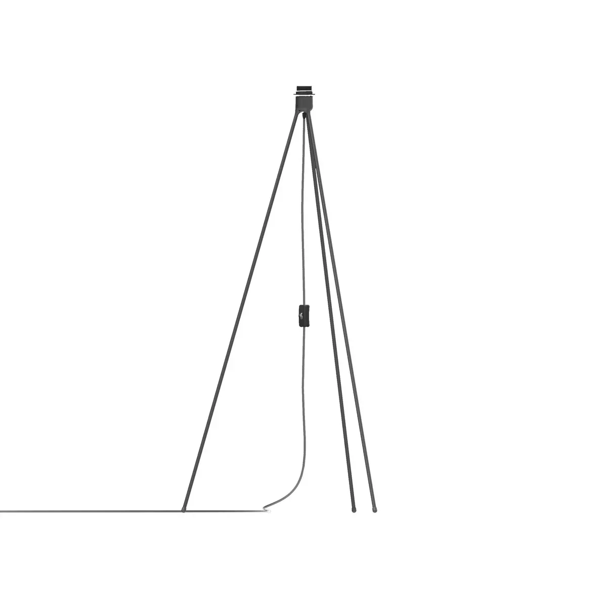 Lampenfuß Tripod Floor für Lampe Eos, matt/ schwarz, günstig online kaufen