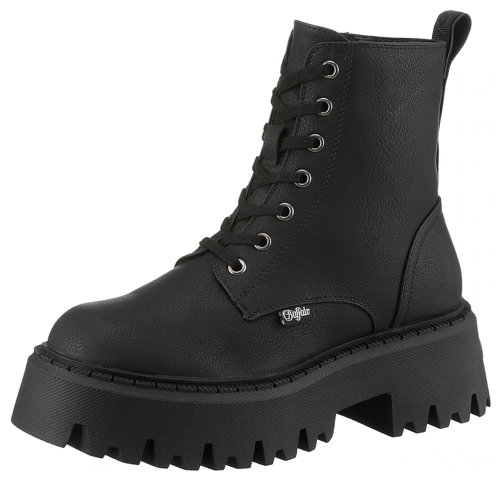 Buffalo Schnürboots "ASPEN LACE UP WARM VEGAN", Winterboots, Stiefelette, P günstig online kaufen