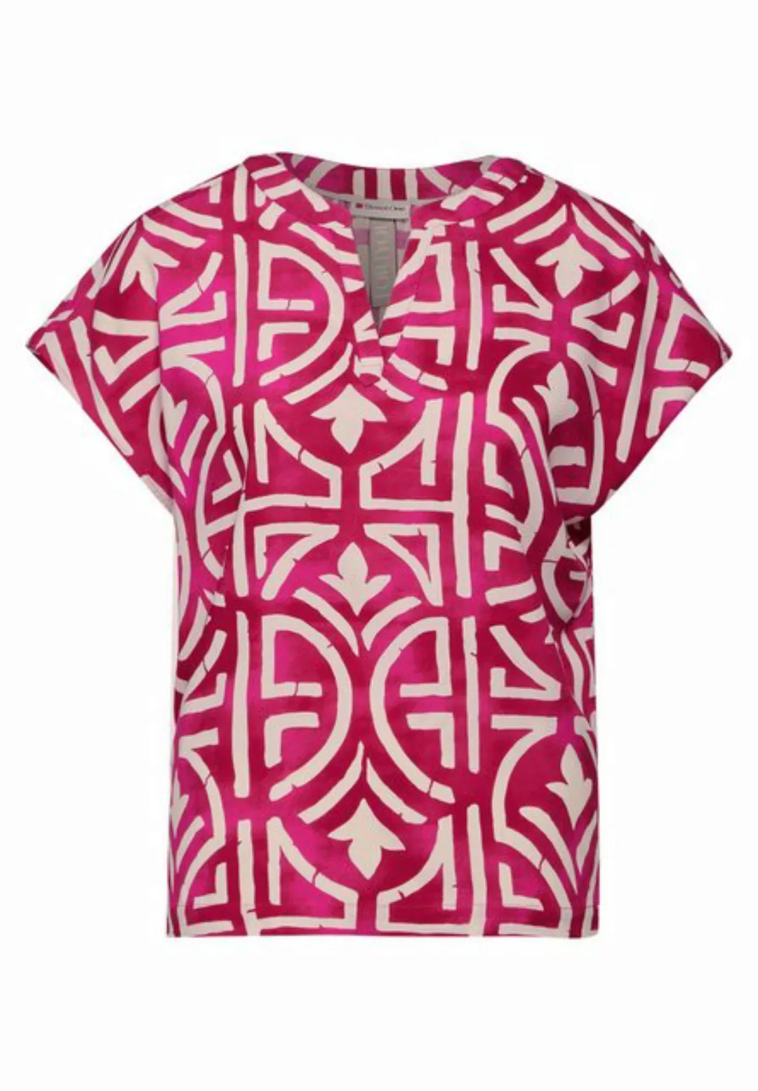 STREET ONE Blusenshirt LTD QR Shirtblouse w splitneck, magnolia pink günstig online kaufen