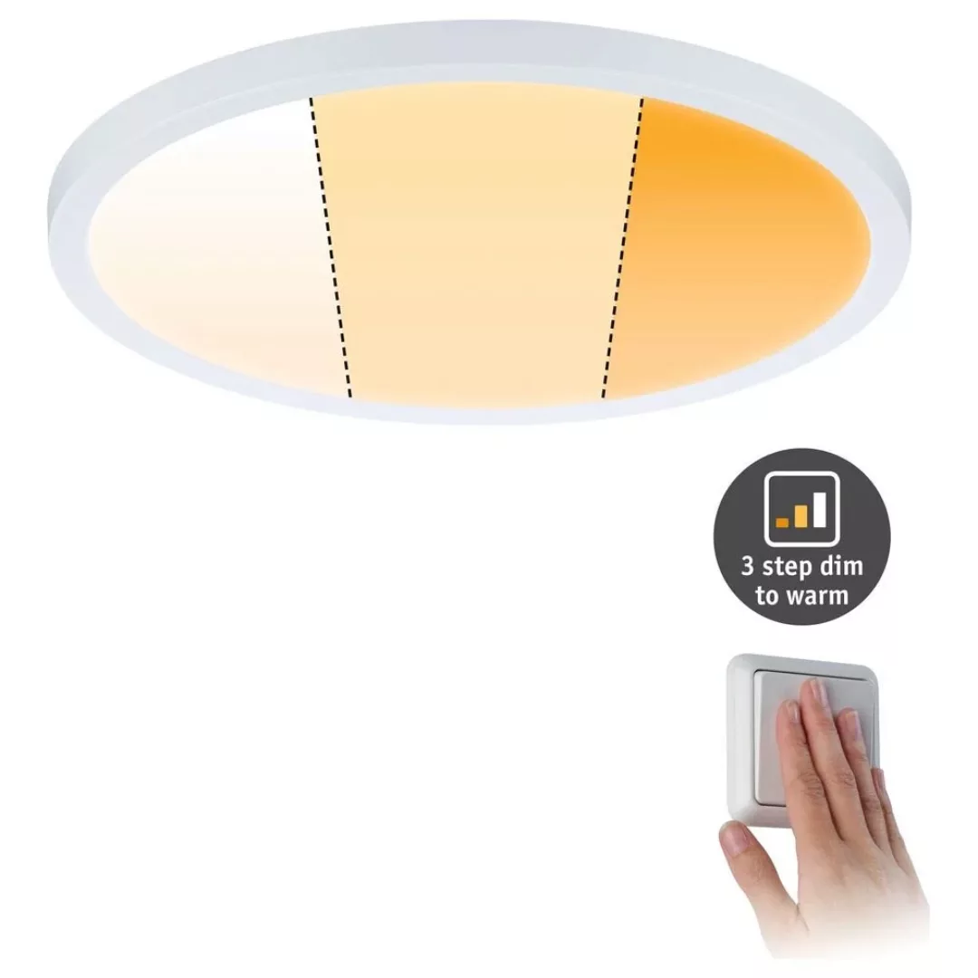 Paulmann LED-Panel Areo dimtowarm eckig weiß 23cm günstig online kaufen