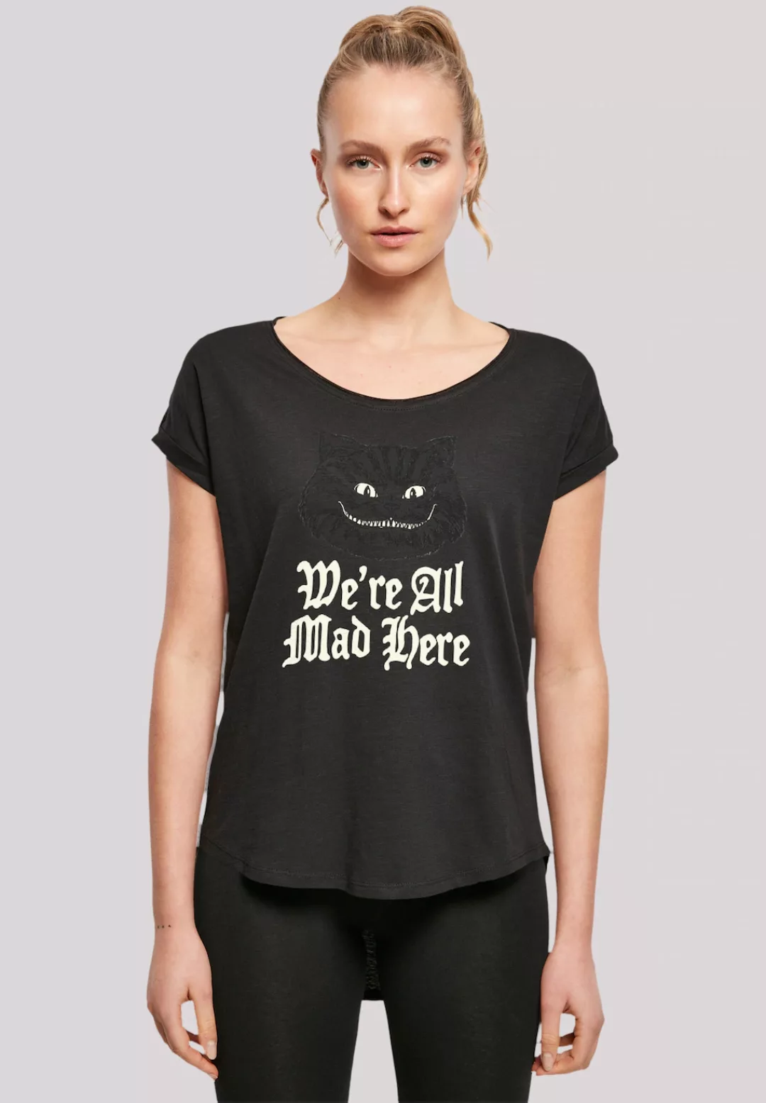 F4NT4STIC T-Shirt "Disney Alice im Wunderland Mad Glow", Premium Qualität günstig online kaufen