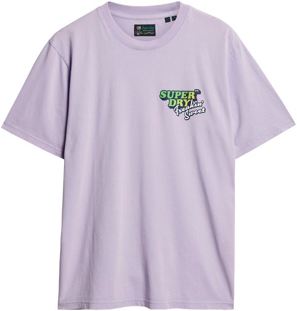 Superdry Print-Shirt SD-NEON TRAVEL CHEST LOOSE TEE günstig online kaufen