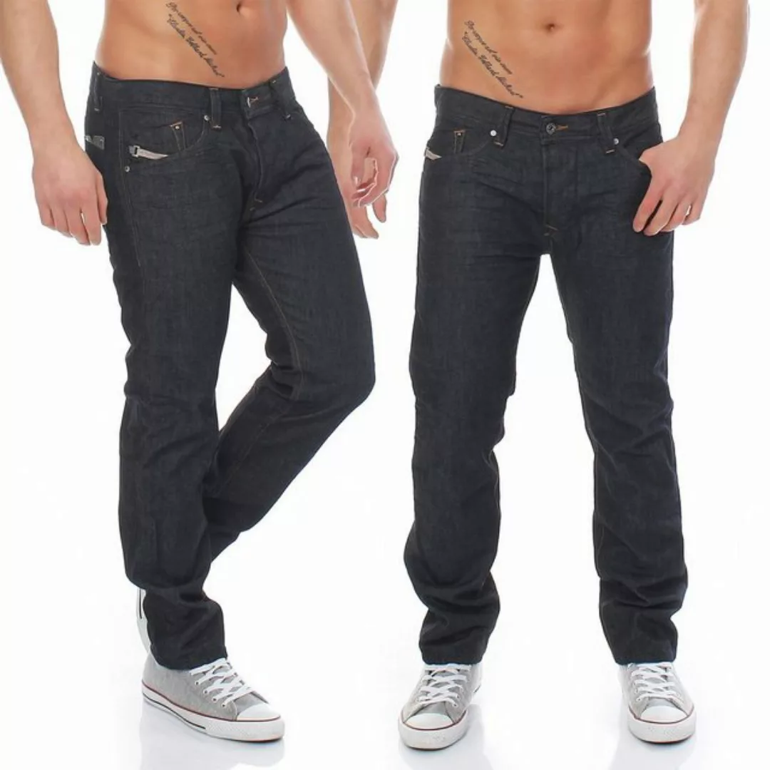 Diesel Regular-fit-Jeans Herren Darron 008Z8 Blau, 5 Pocket Style günstig online kaufen