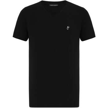 Jacey Quinn  T-Shirts & Poloshirts Diggory Regular Fit V-Neck T-shirt günstig online kaufen