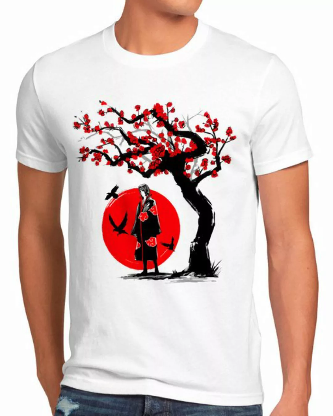 style3 Print-Shirt Herren T-Shirt Uchiha Sunrise kakashi sasuke hatake kage günstig online kaufen