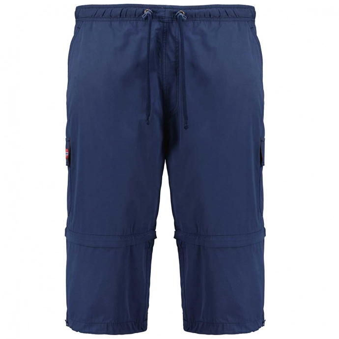 ABRAXAS Shorts Zipp-Off-Bermuda in Übergröße, rot günstig online kaufen