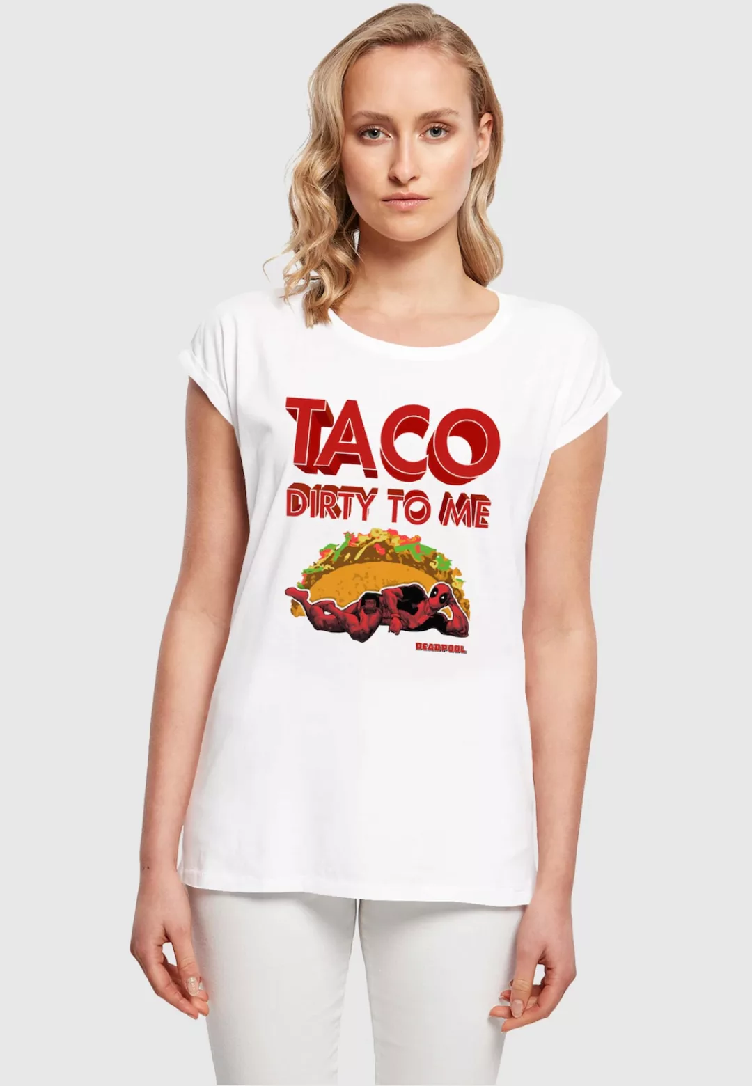 ABSOLUTE CULT T-Shirt "ABSOLUTE CULT Damen Ladies Deadpool - Taco Dirty To günstig online kaufen