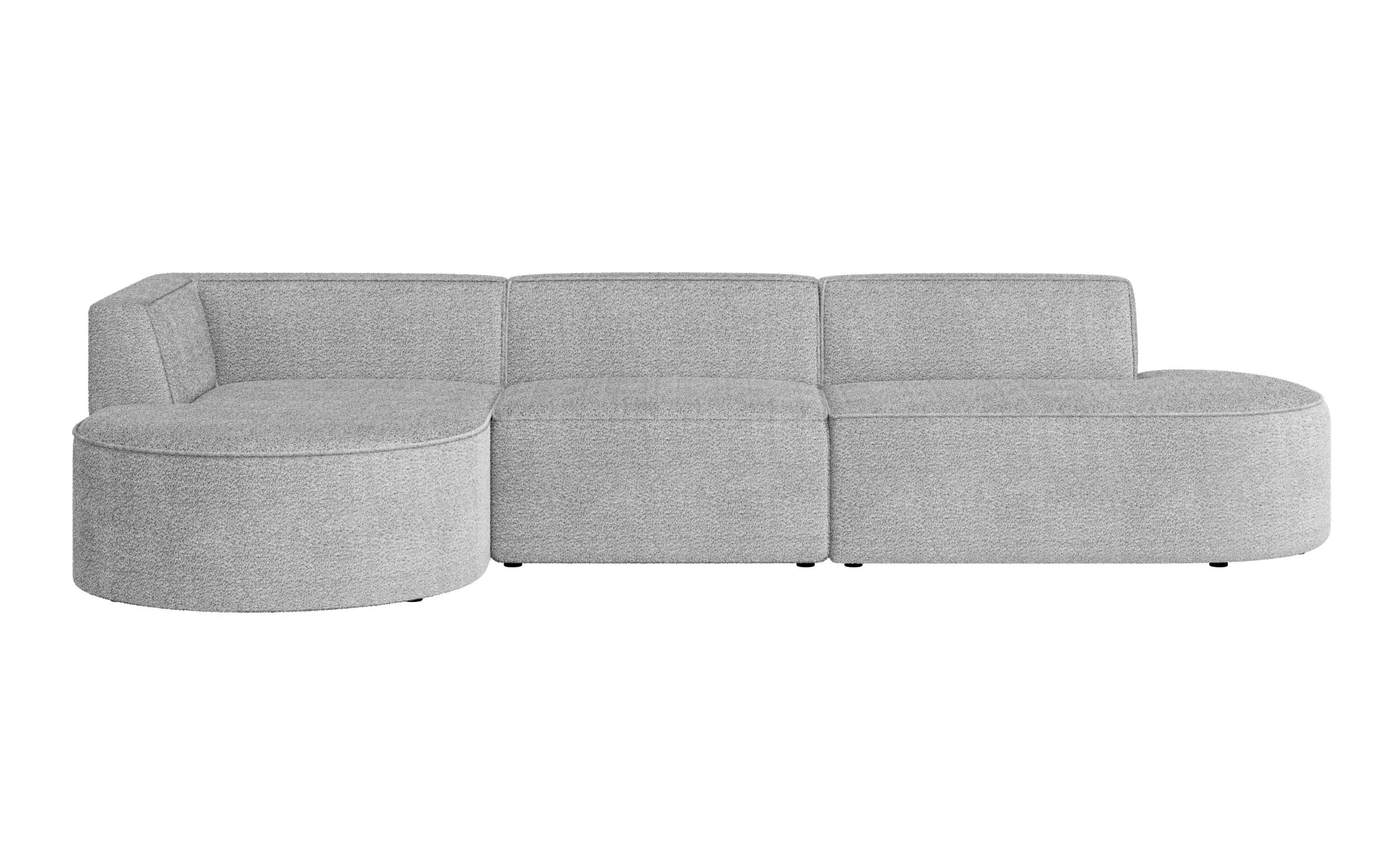 andas Ecksofa "Ecksofa EIVIND mit Ottomane rechts/links, Maße: B/H/T 343/15 günstig online kaufen