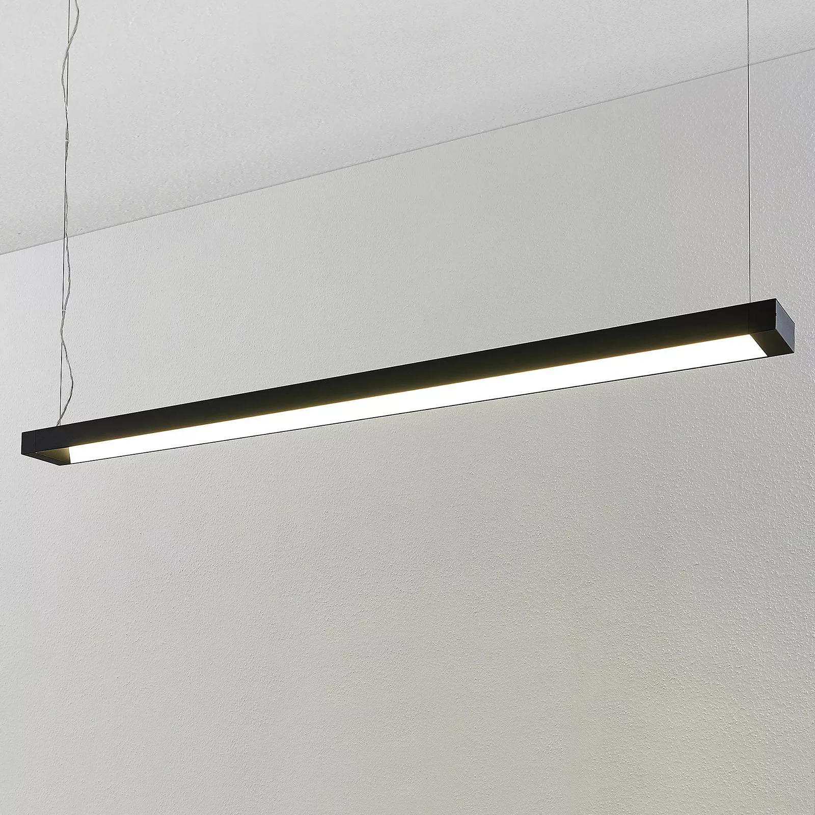 Arcchio LED-Pendellampe Cuna, schwarz, 162cm, Metall günstig online kaufen