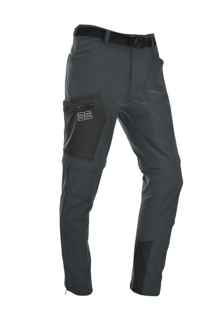 Maul Sport® Outdoorhose Eiger ultra - elastic T-Zipp o dark grey günstig online kaufen