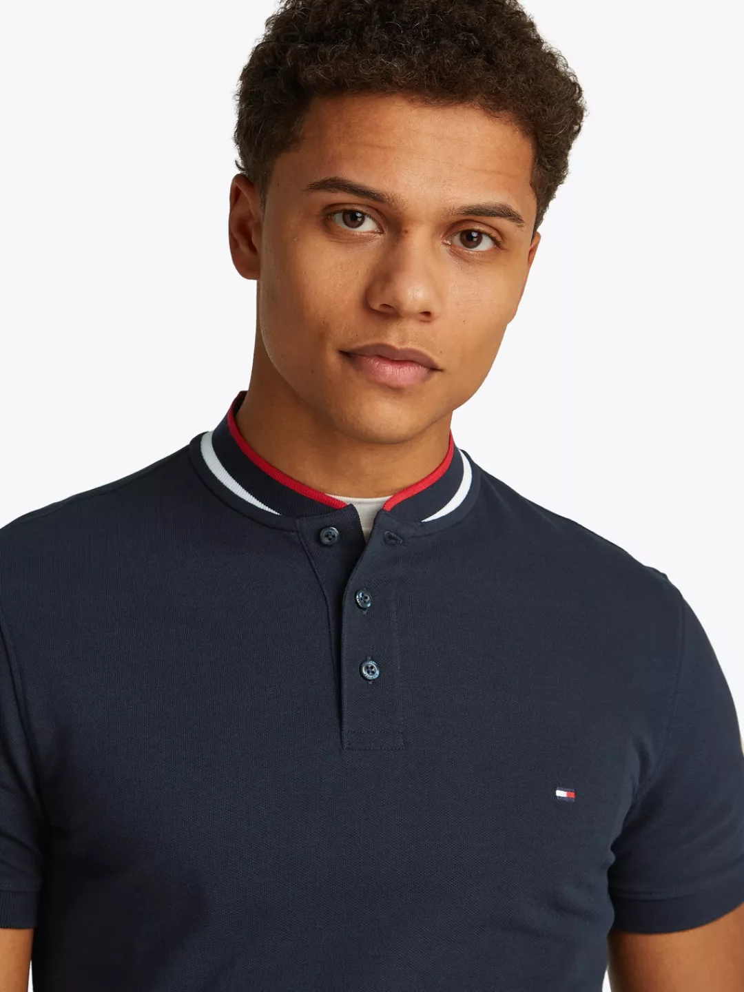 Tommy Hilfiger Poloshirt "MAO RWB TIPPED SLIM POLO" günstig online kaufen