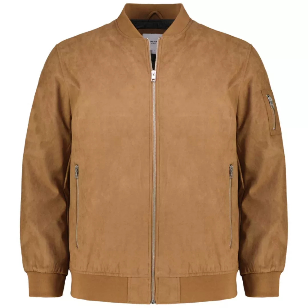 Jack & Jones PlusSize Blouson JJEROCKY FAUX SUEDE BOMBER PLS günstig online kaufen