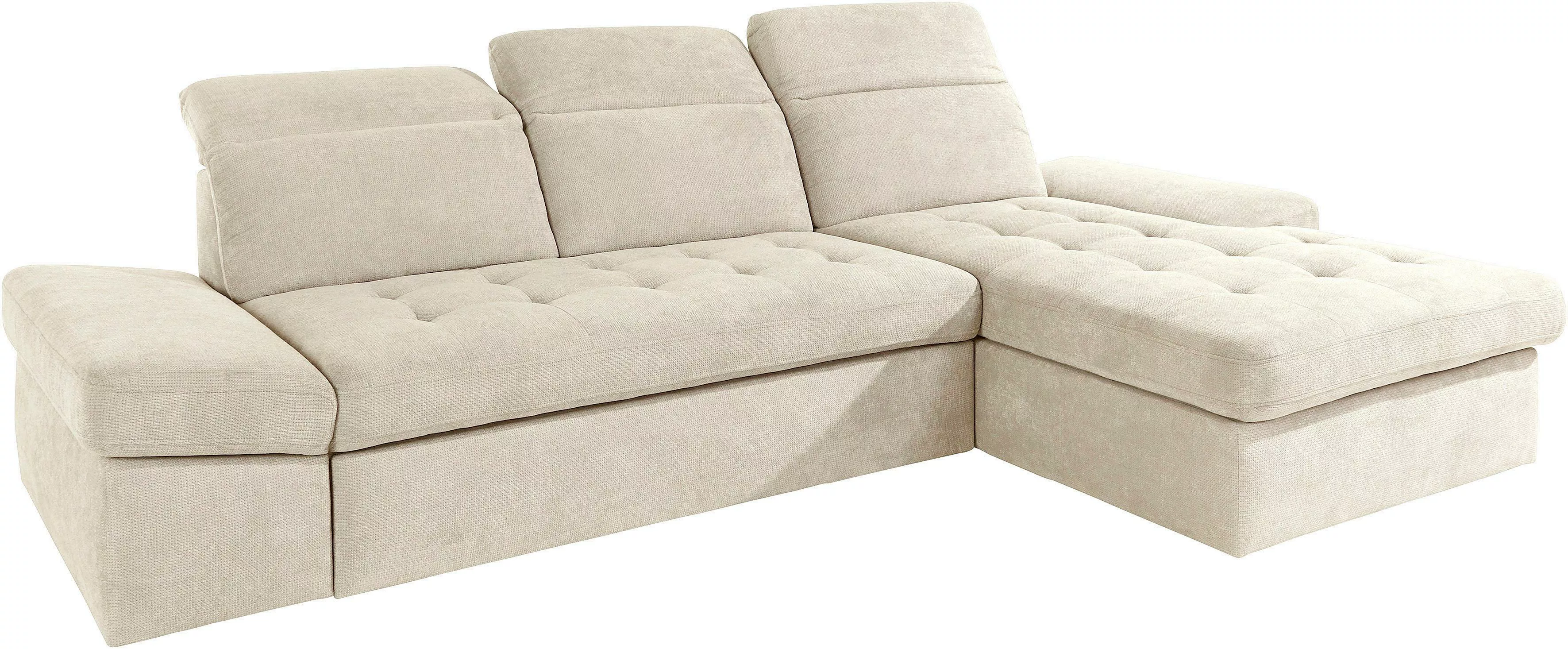 sit&more Ecksofa "Stardust L-Form", wahlweise mit Bettfunktion und Bettkast günstig online kaufen