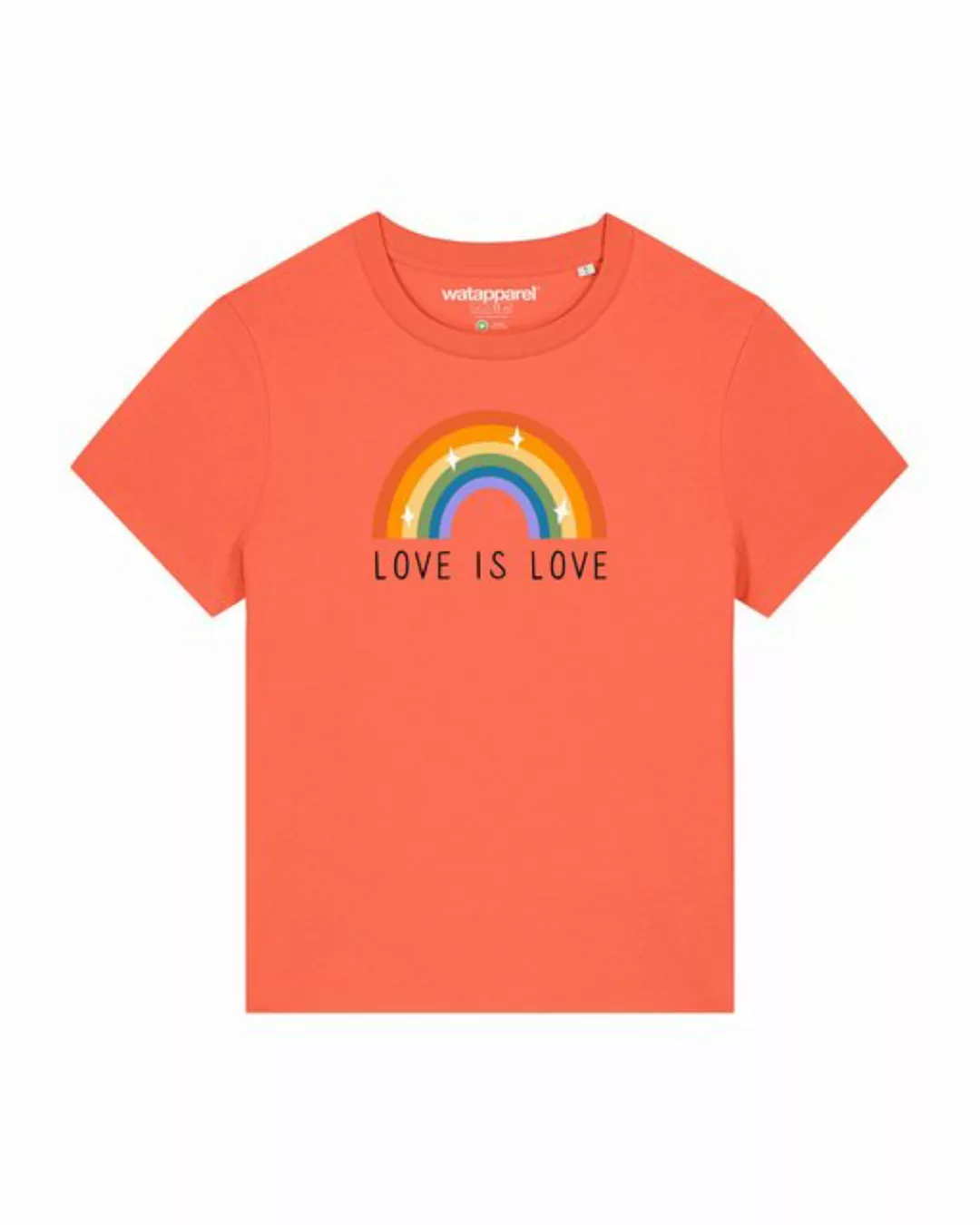 wat? Apparel Print-Shirt Love is Love (1-tlg) günstig online kaufen