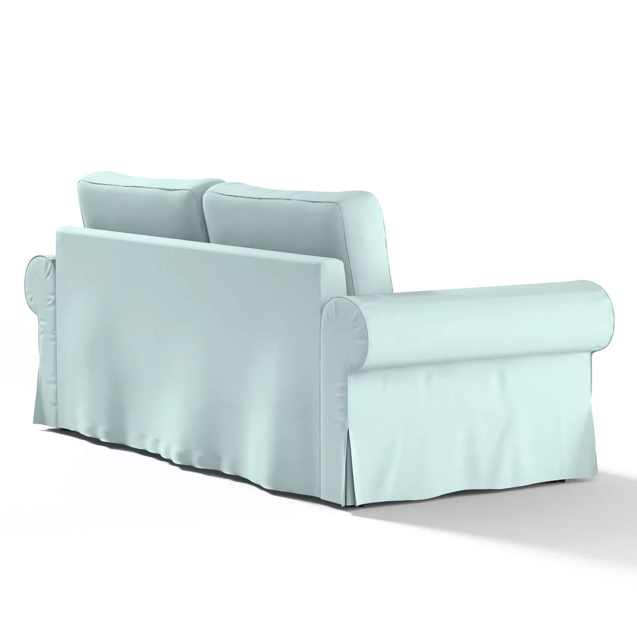 Bezug für Backabro 3-Sitzer Sofa ausklappbar, hellblau, Bezug für Backabro günstig online kaufen