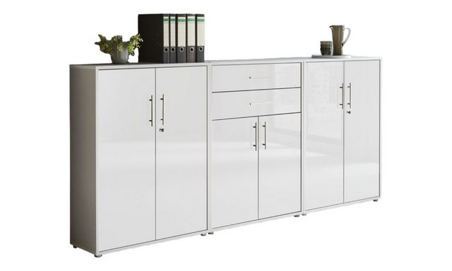 moebel-dich-auf Aktenschrank OFFICE EDITION (Set 15, abschließbar, Metallgr günstig online kaufen