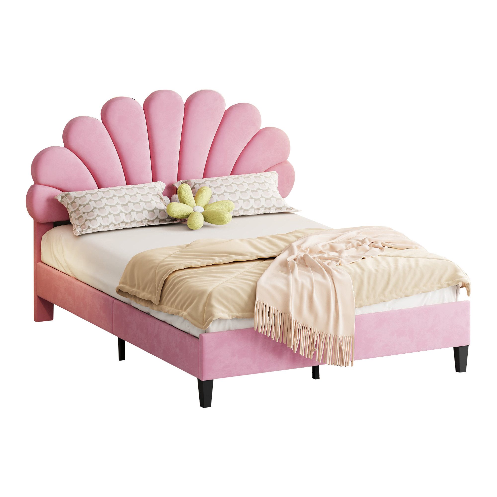 OKWISH Bett Gästebett, Polsterbett Doppelbett 140 günstig online kaufen