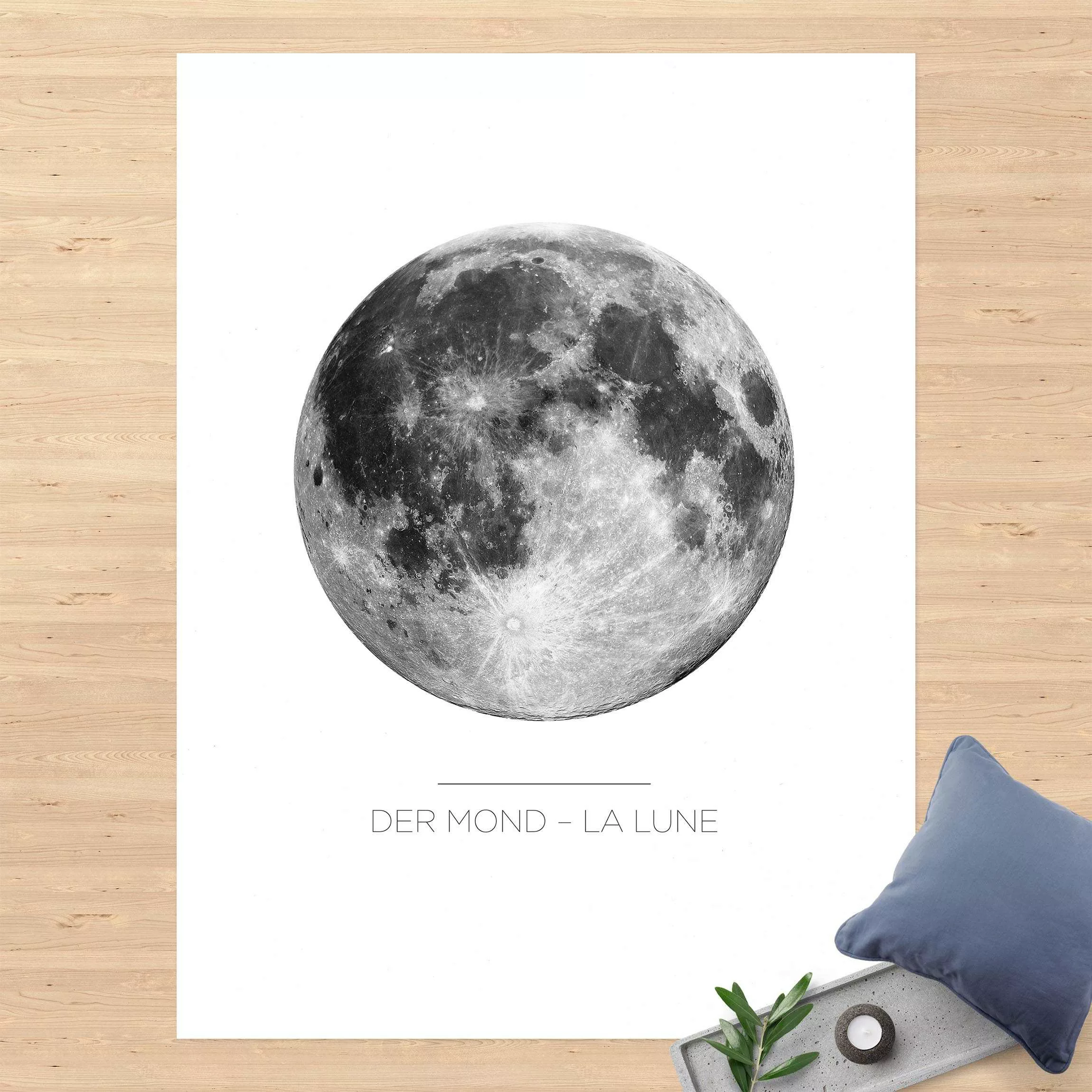 Vinyl-Teppich Der Mond - La Lune günstig online kaufen