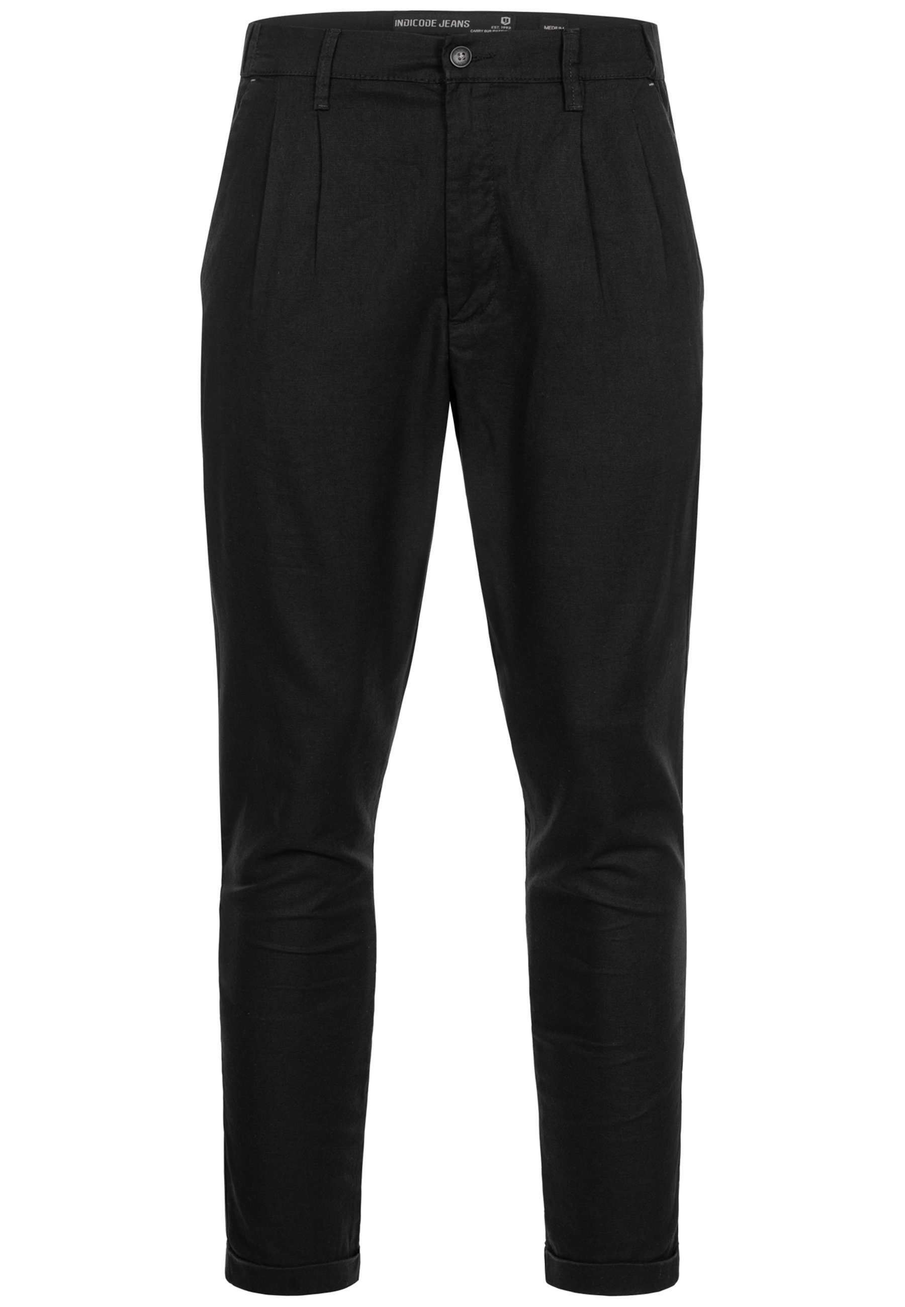 Indicode Leinenhose Cunningham günstig online kaufen
