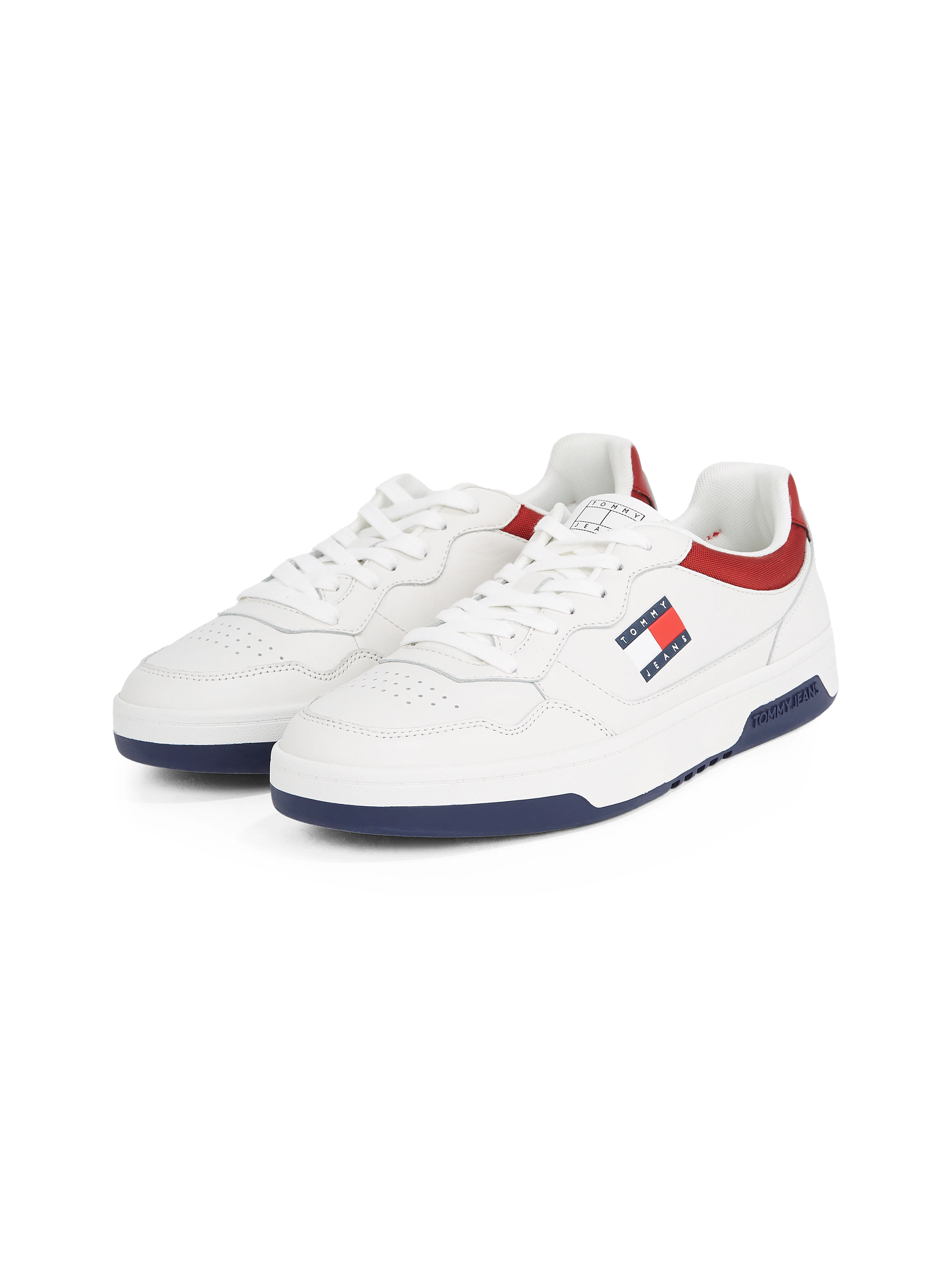 Tommy Jeans Plateausneaker "(NEW) TJM CUPSOLE LEATHER ESS", Freizeitschuh, günstig online kaufen