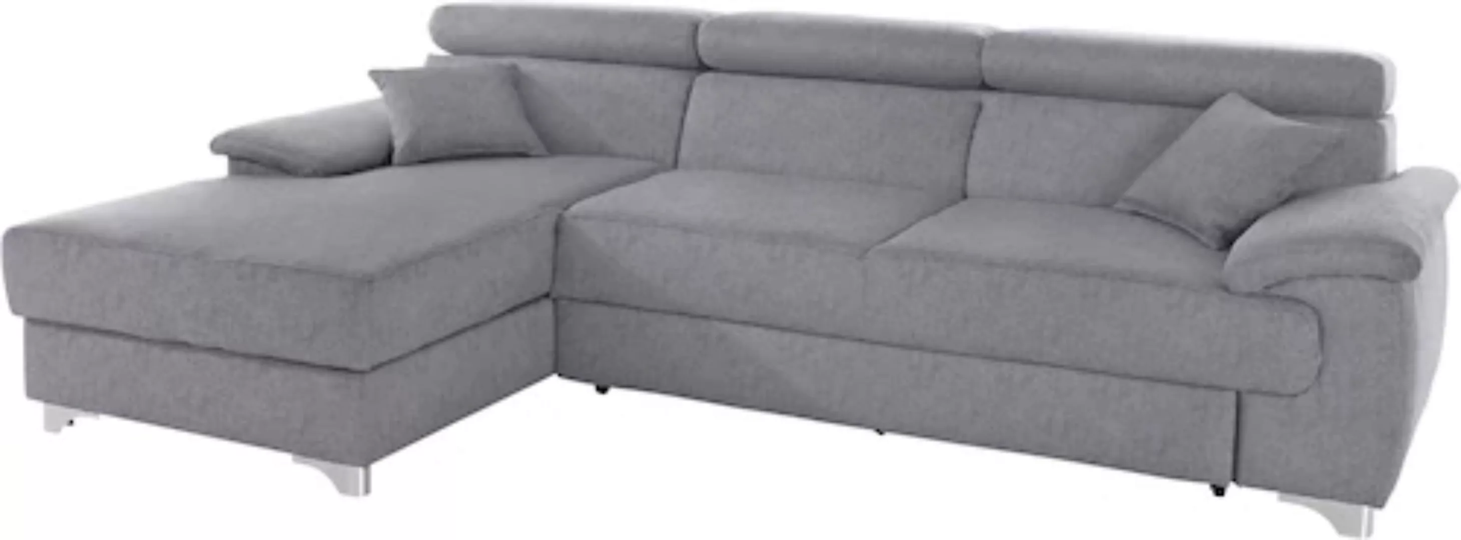 DOMO collection Ecksofa "Mira L-Form", wahlweise mit Bettfunktion und Bettk günstig online kaufen