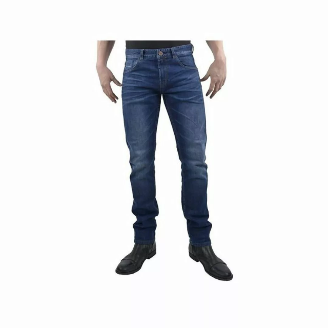 PME Legend Herren Jeans NIGHTFLIGHT - Regular Fit - Blau - Medium Blue günstig online kaufen