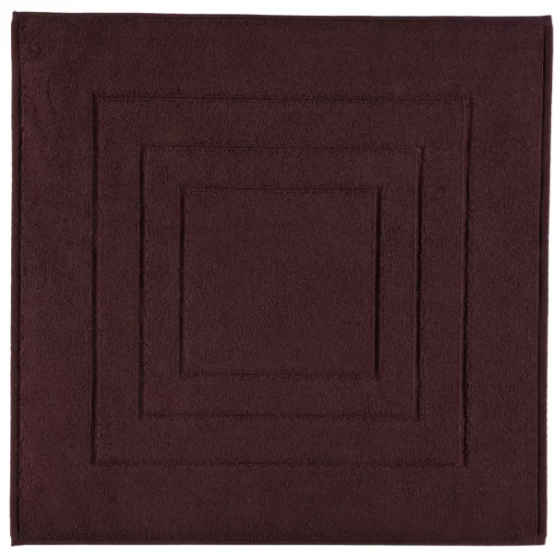 Vossen Badematten Feeling - Farbe: dark brown - 693 - 60x60 cm günstig online kaufen