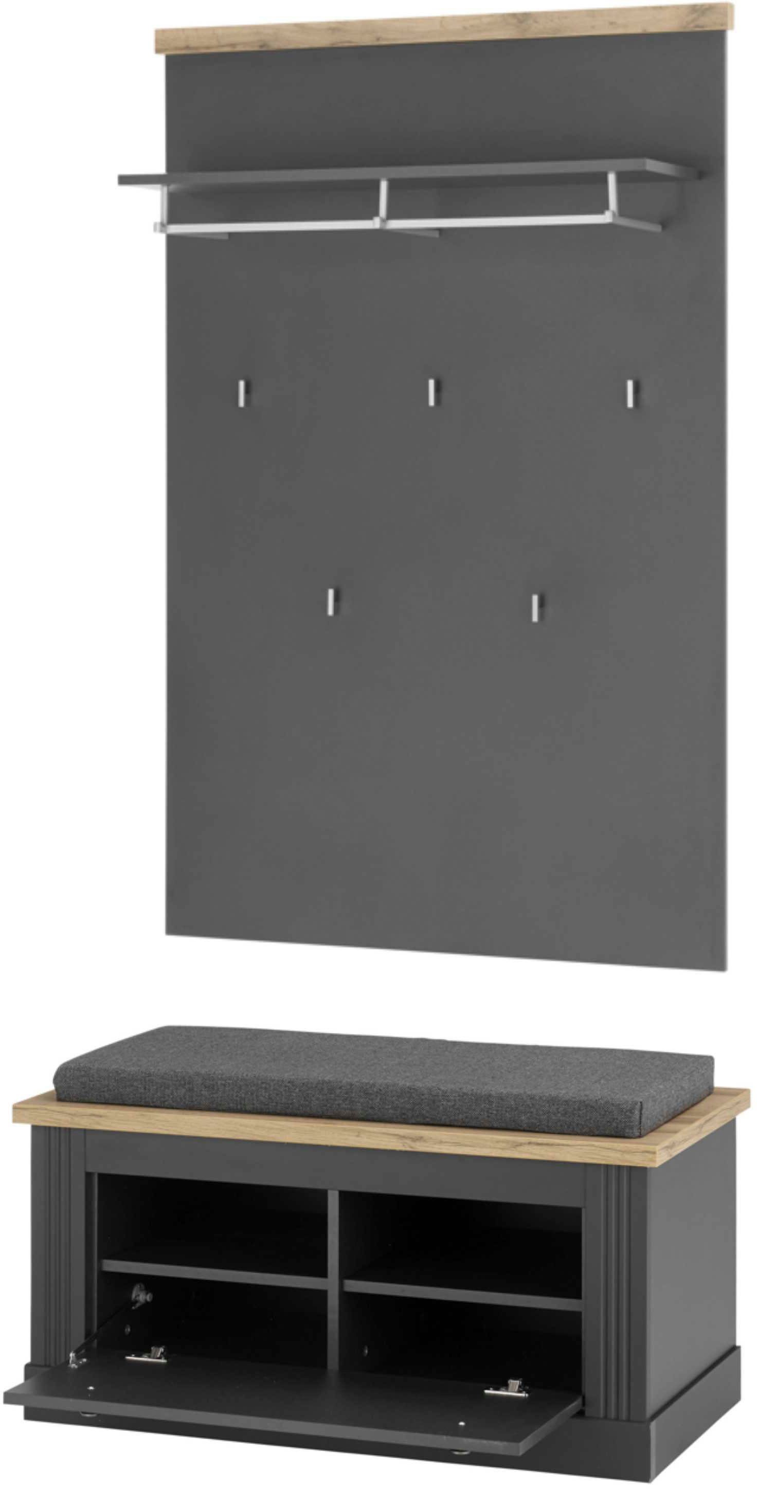 Home affaire Garderoben-Set "WESTMINSTER BESTSELLER", (2 St., Schuhbank, Wa günstig online kaufen