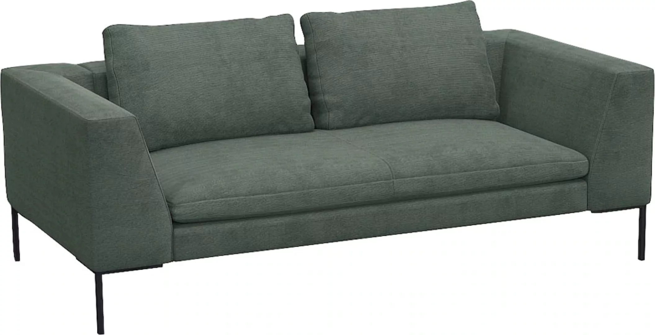 FLEXLUX 2,5-Sitzer Loano, modernes Sofa, frei im Raum stellbar, lose Kissen günstig online kaufen