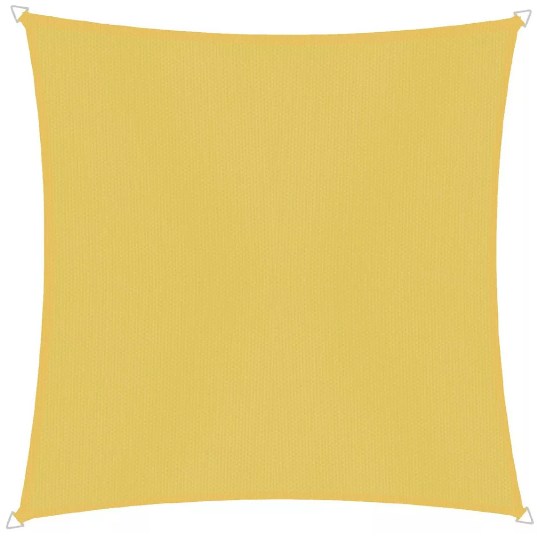 Windhager Sonnensegel "Cannes Quadrat", 3x3m, gelb günstig online kaufen