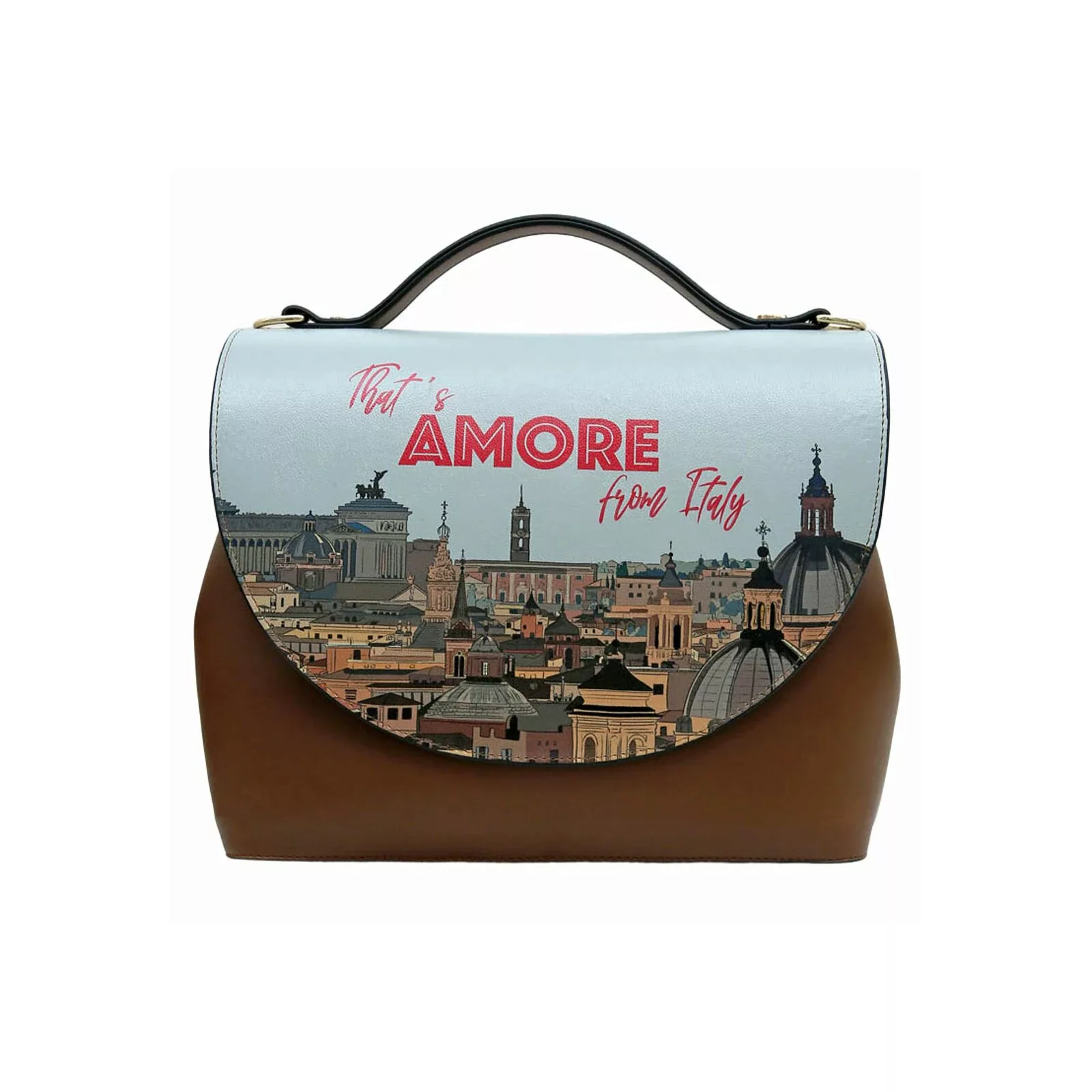 DOGO Henkeltasche "Damen Handy Bag Thats Amore from Italy Vegan Damen Handt günstig online kaufen