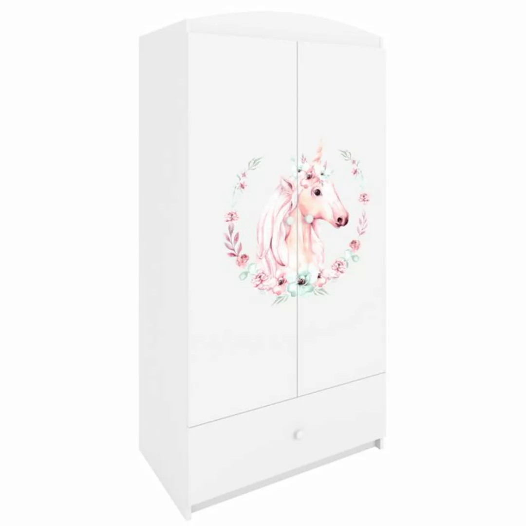 Raumhirsch Furniture Kinderkleiderschrank Babydreams Drehtürenschrank Kleid günstig online kaufen