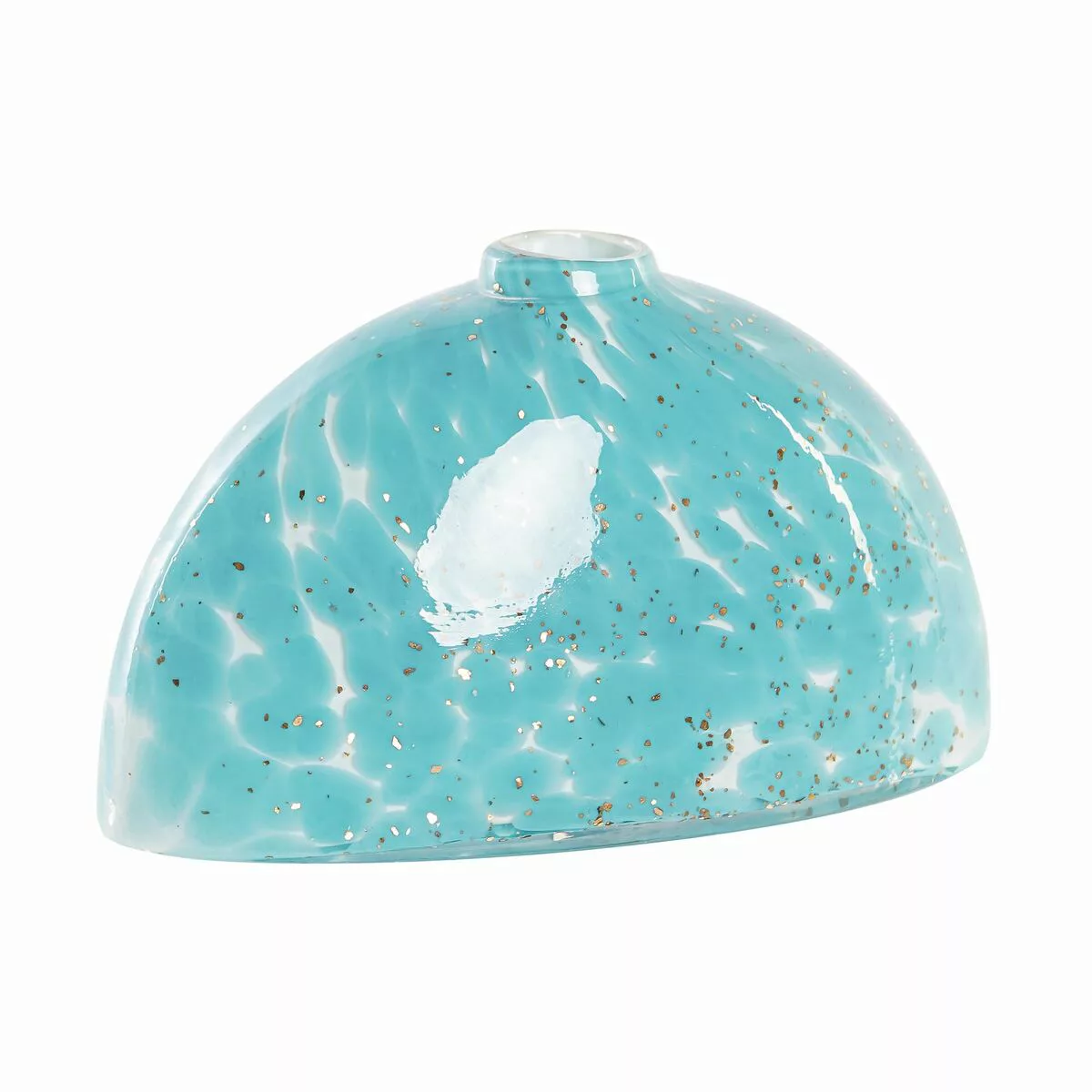 Vase Dkd Home Decor Kristall Blau Mediterraner (20 X 9,5 X 12 Cm) günstig online kaufen