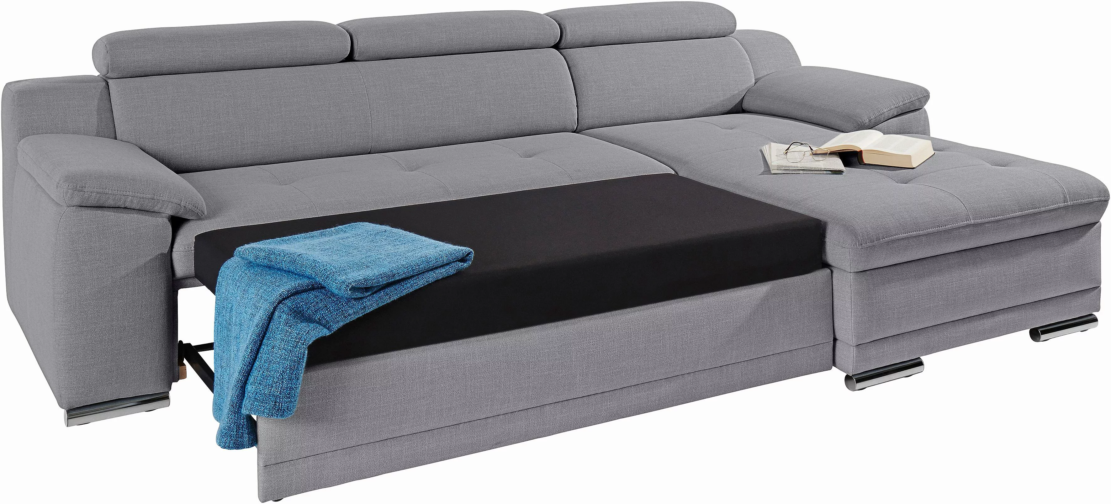 sit&more Ecksofa Top Andiamo L-Form, wahlweise mit Bettfunktion, inklusive günstig online kaufen