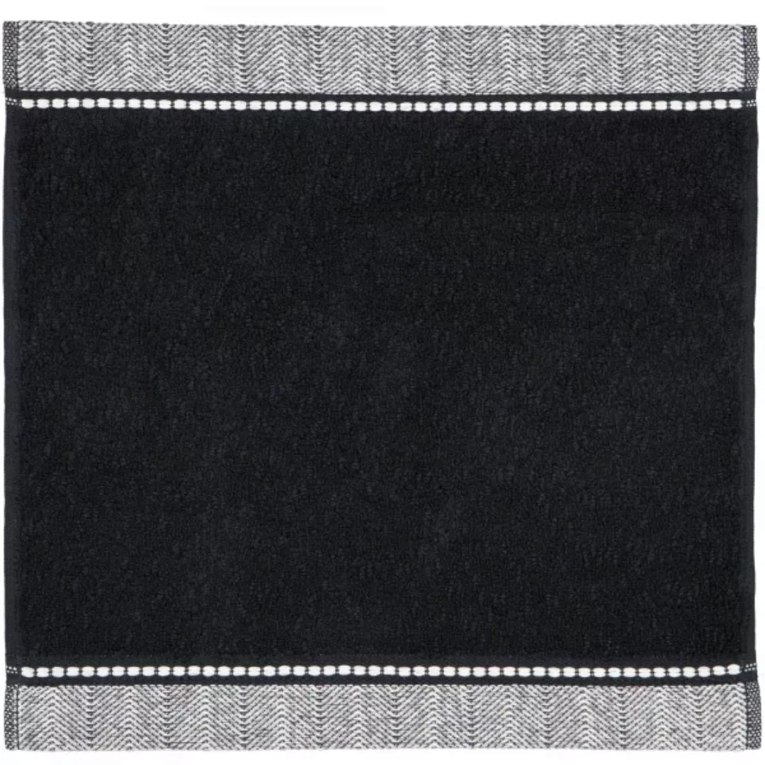 Möve Brooklyn Uni - Farbe: black - 199 (1-0669/8970) - Seiflappen 30x30 cm günstig online kaufen