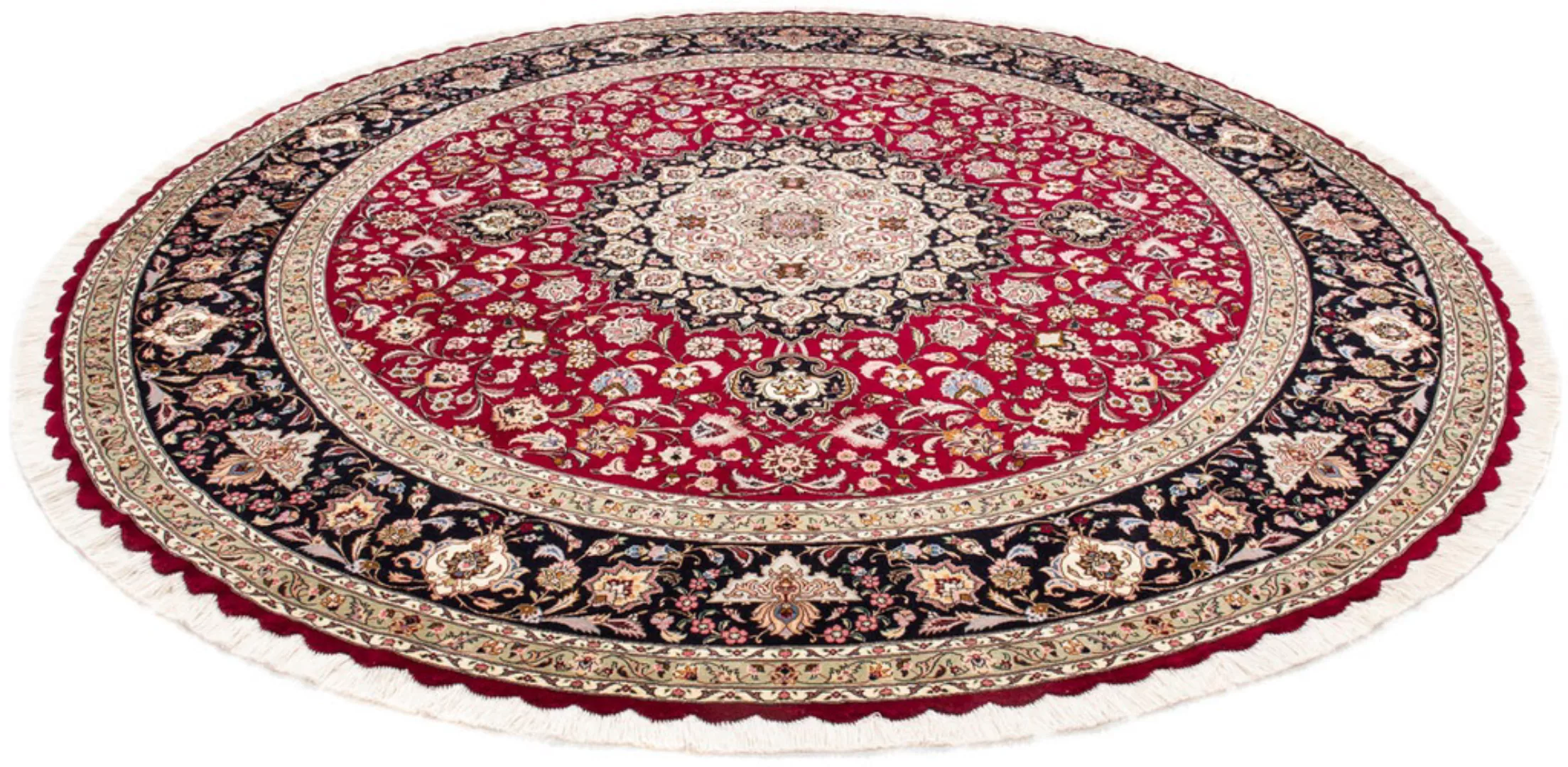 morgenland Orientteppich »Perser - Täbriz - Royal rund - 245 x 245 cm - dun günstig online kaufen