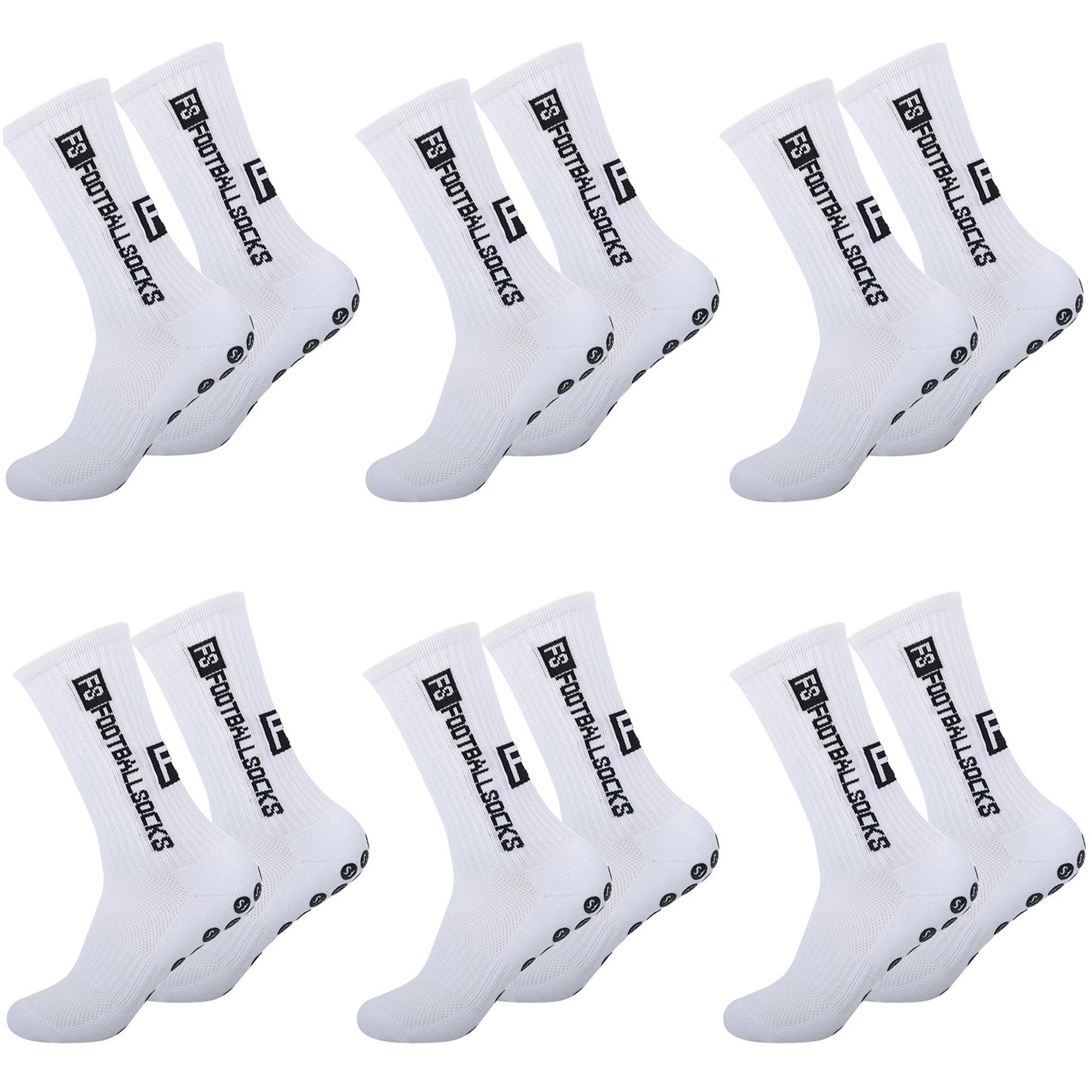 Mutig Sportsocken 6 Paare Fußball Socken, günstig online kaufen