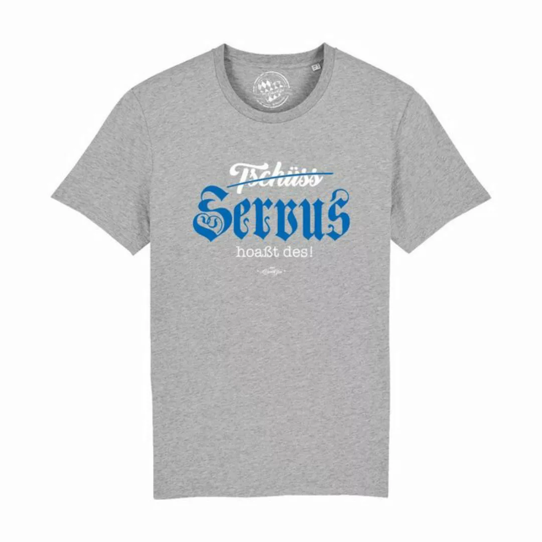 Bavariashop T-Shirt Herren T-Shirt "Servus hoaßt des! günstig online kaufen