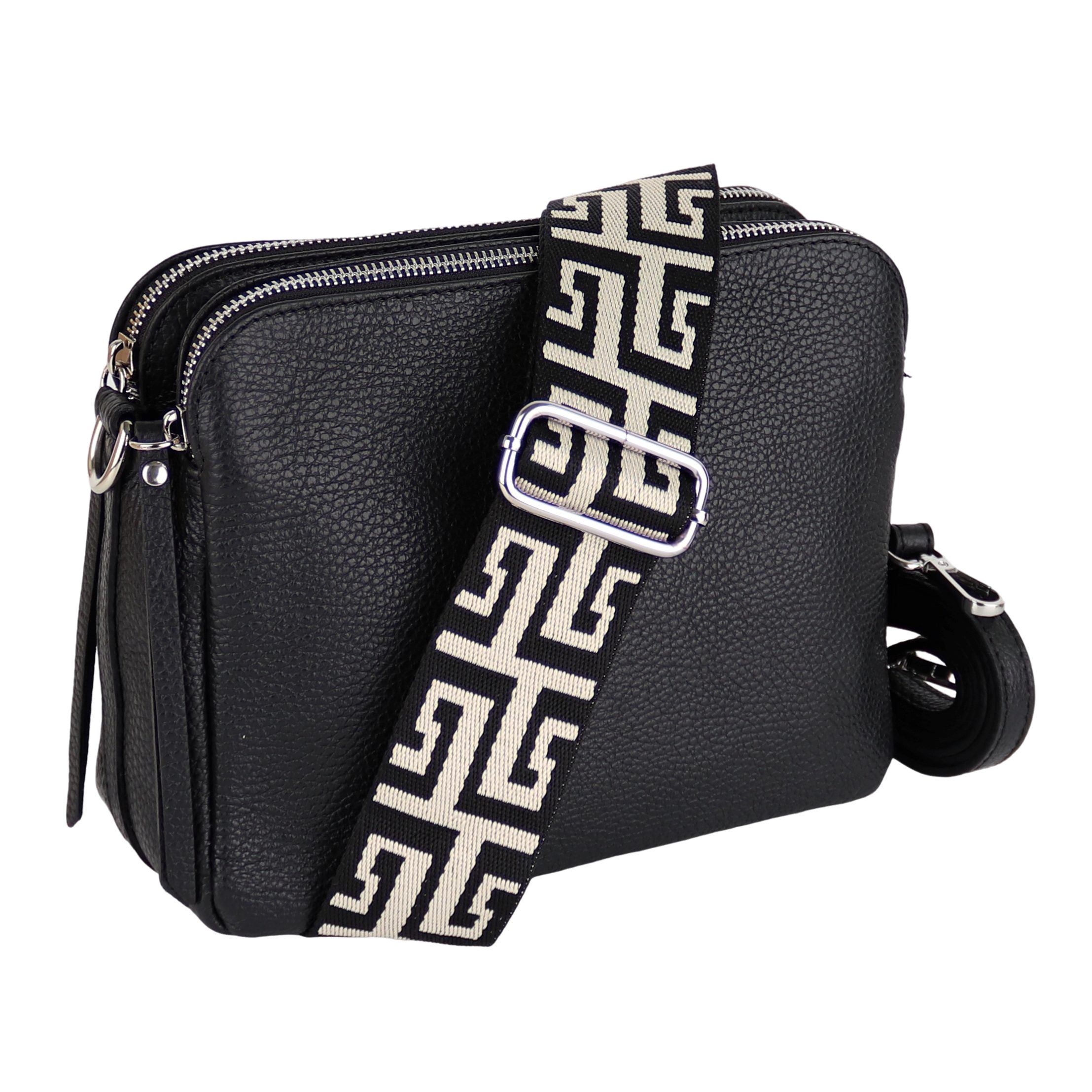 MIRROSI Schultertasche aus Echtleder, hergestellt in günstig online kaufen