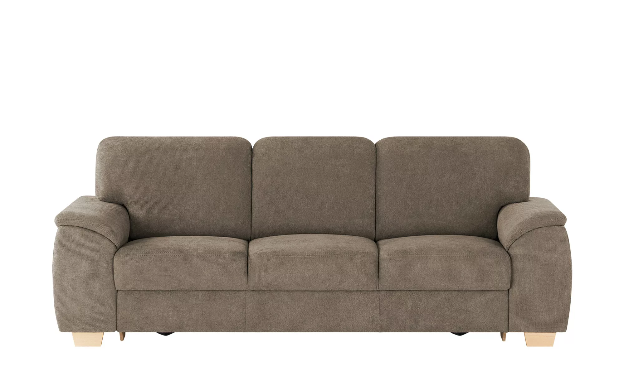 smart Sofa  Valencia - braun - 240 cm - 90 cm - 93 cm - Polstermöbel > Sofa günstig online kaufen