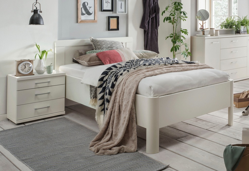 WIEMANN Holzbett "Bern, Bettgestell, Bettrahmen, für Schlafzimmer", (4-fach günstig online kaufen